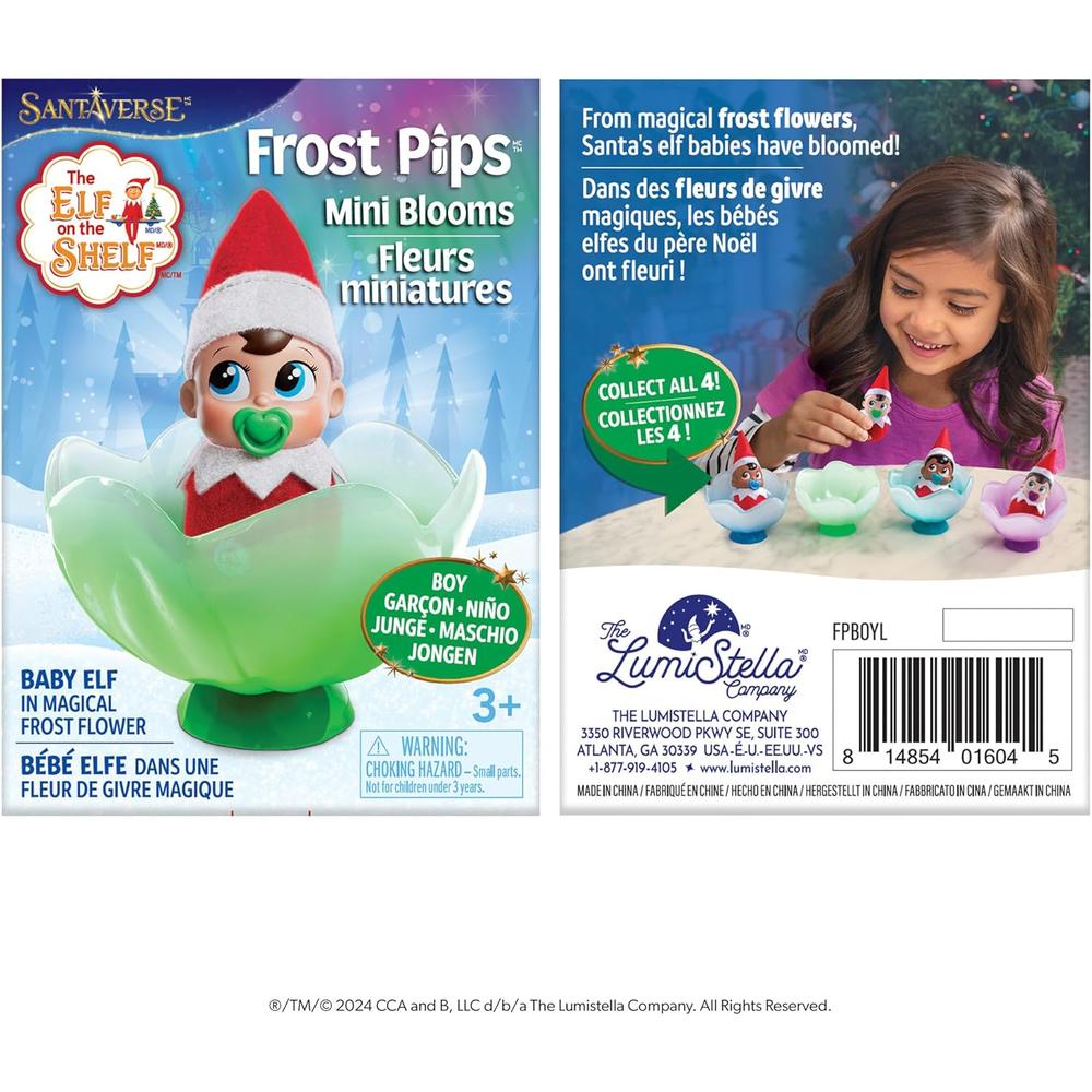 THE ELF ON THE SHELF FROST PIPS MINI BLOOMS BEBÉ | VERDE - 3