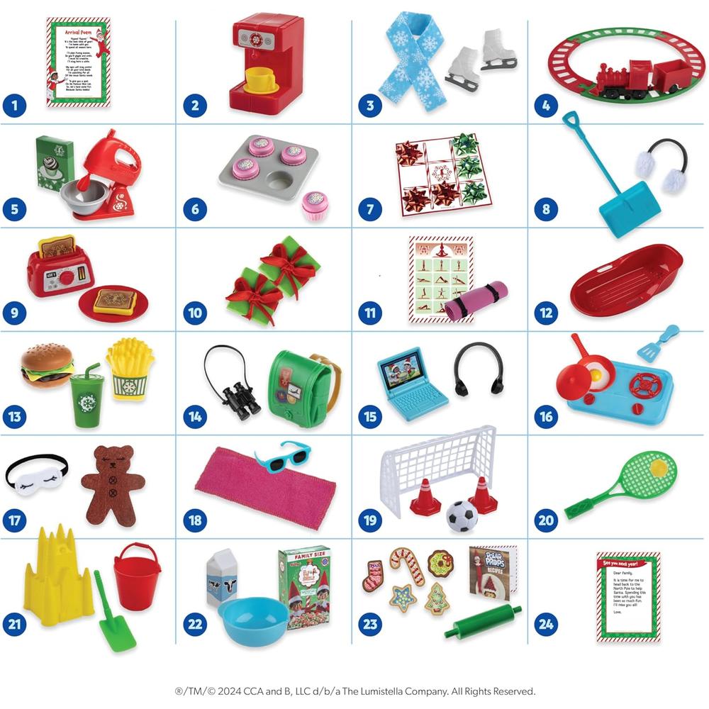 THE ELF ON THE SHELF KIT 24 DÍAS +70 ACCESORIOS - 3