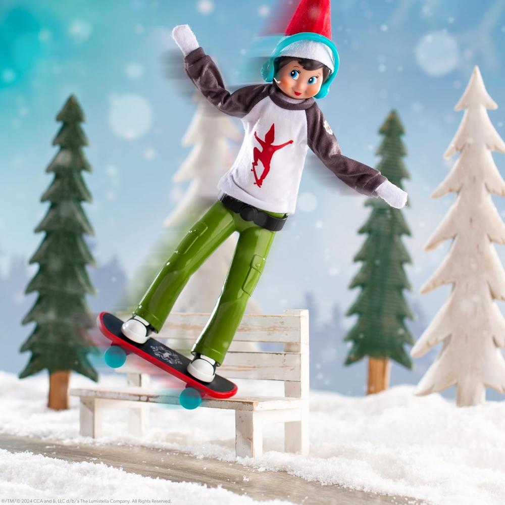 THE ELF ON THE SHELF ACCESORIOS HOLLY JOLLY OLLIE PATINETA - 5