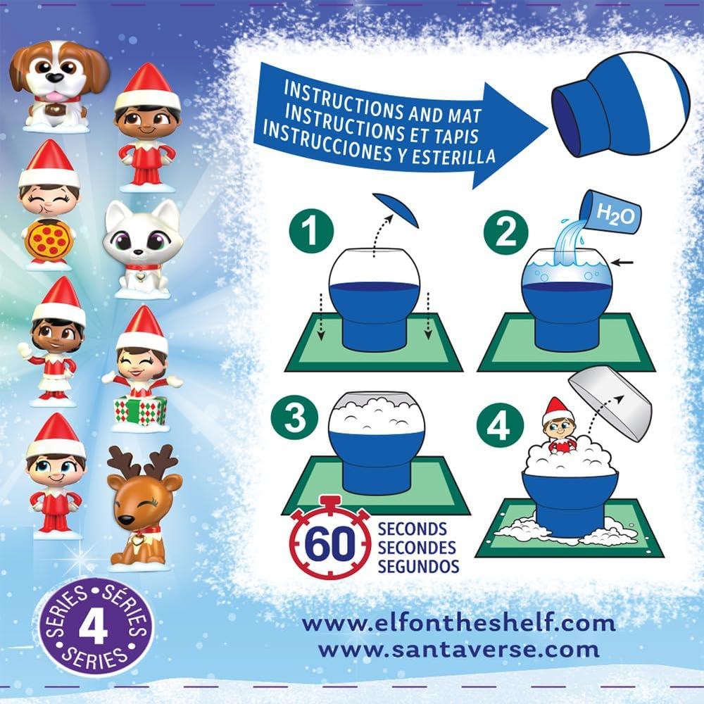 THE ELF ON THE SHELF GLOBO NAVIDEÑO CON NIEVE MÁGICA - 3