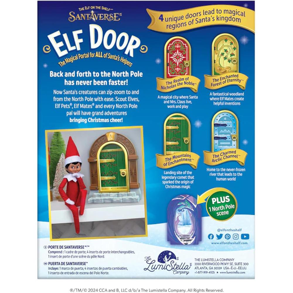THE ELF ON THE SHELF KIT PUERTA MÁGICA 4 DISEÑOS - 4