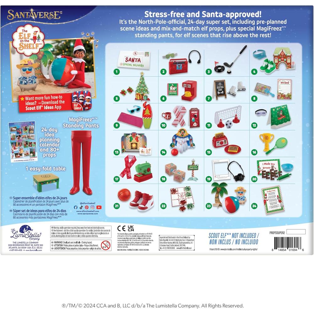 THE ELF ON THE SHELF SUPERCONJUNTO 24 DÍAS +80 ACCESORIOS - 2