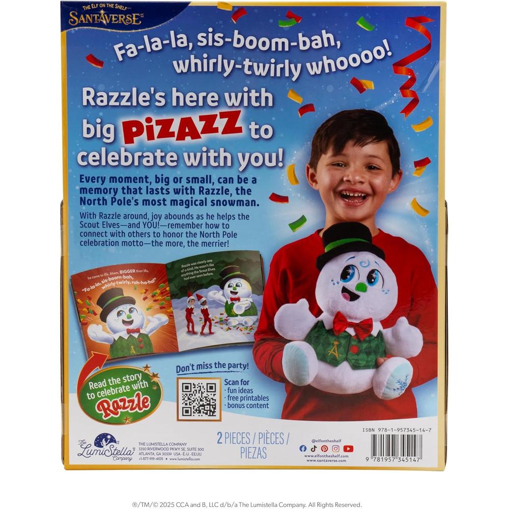 THE ELF ON THE SHELF PELUCHE RAZZLE MUÑECO NIEVE - 4
