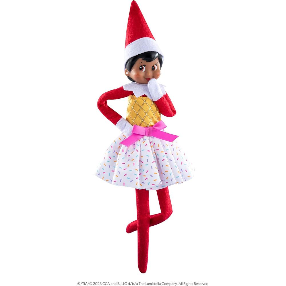 THE ELF ON THE SHELF ACCESORIO CLAUS COUTURE VESTIDO FIESTA HELADO - 3