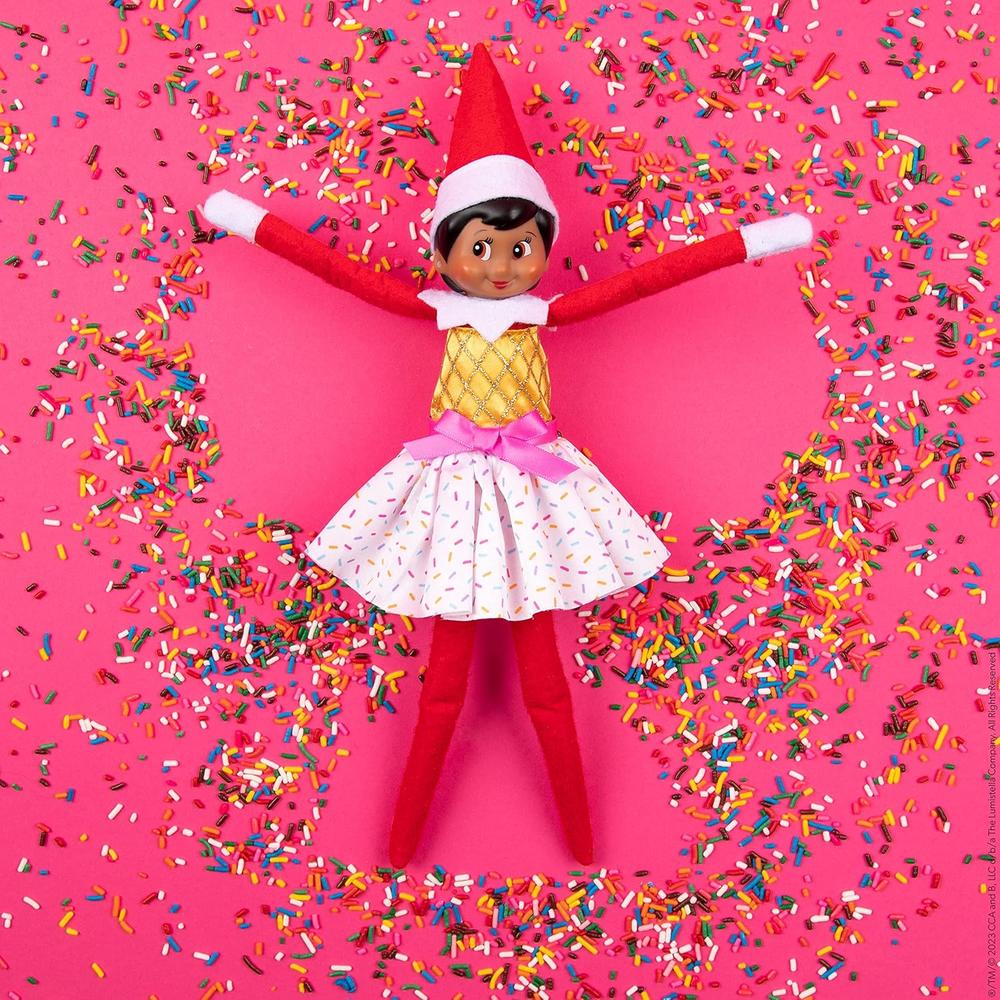 THE ELF ON THE SHELF ACCESORIO CLAUS COUTURE VESTIDO FIESTA HELADO - 4