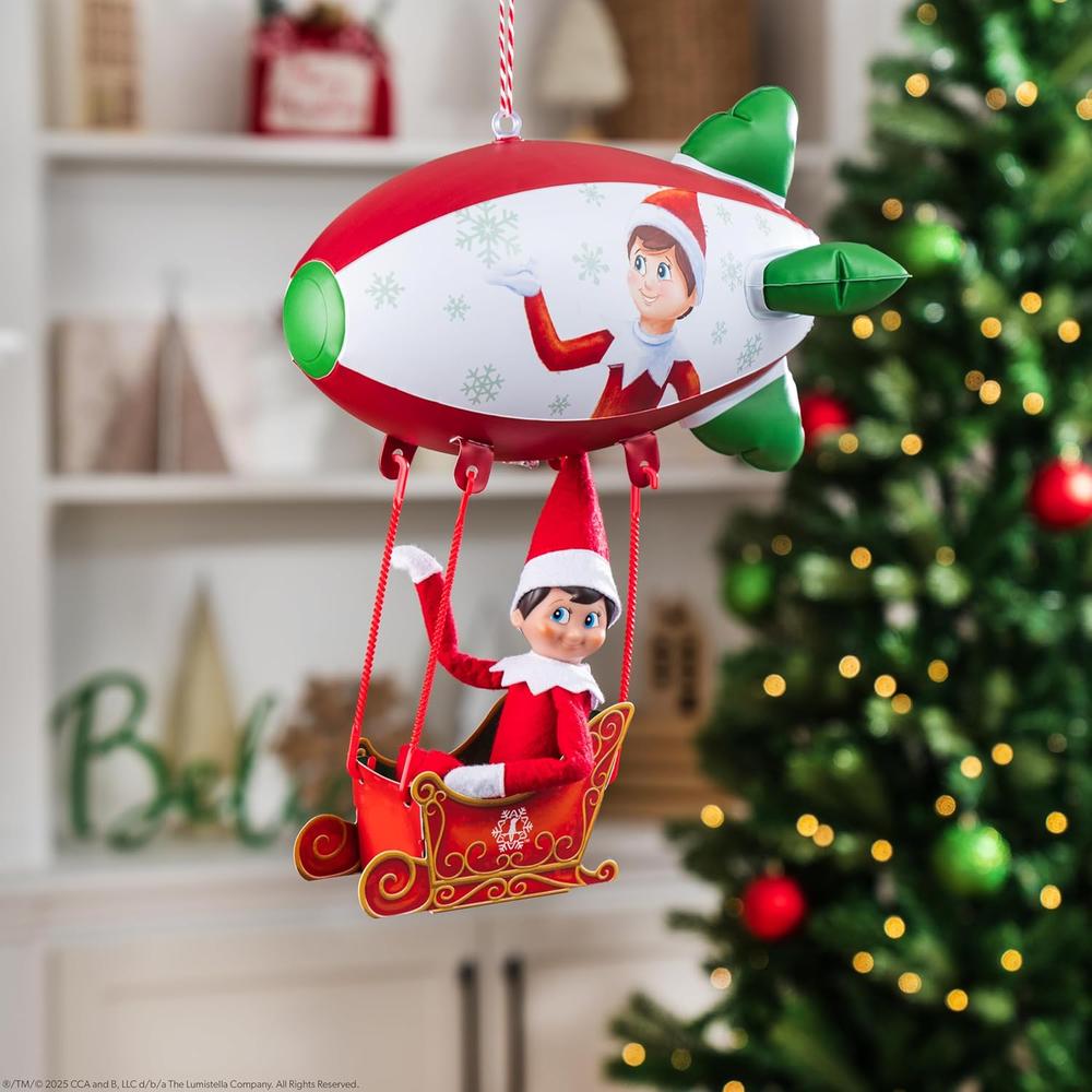 THE ELF ON THE SHELF ACCESORIOS DIRIGIBLE INFABLE Y TRINEO - 5