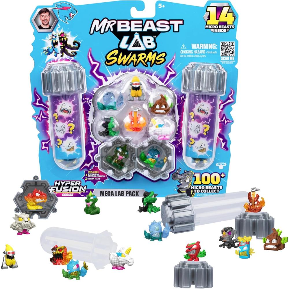 MRBEAST LAB SERIE 3 HIPERFUSIÓN PACK 14 FIGURAS - 1
