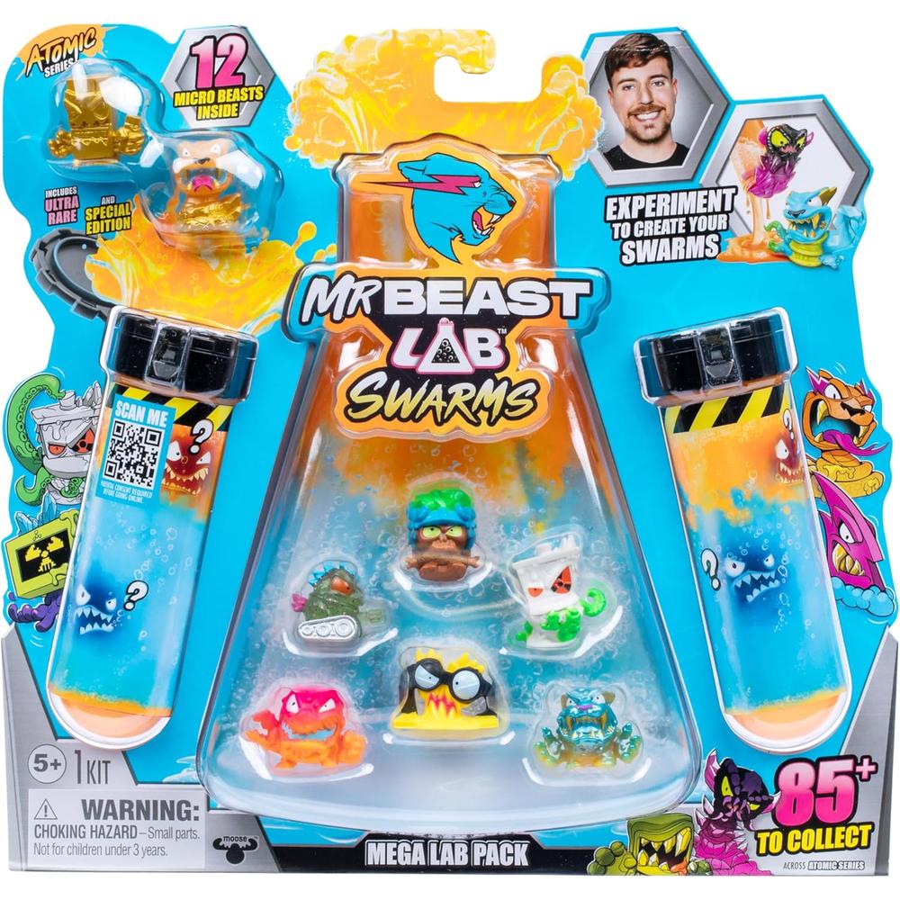 MRBEAST LAB SERIE 2 SWARMS 12 ATÓMICA PANTERA PITÓN - 1