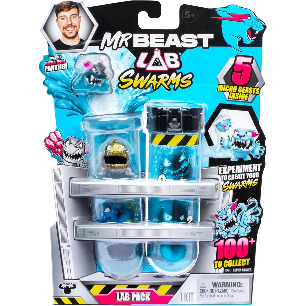 MRBEAST LAB SWARMS PACK 5 PERSONAJES DE 1' / 2.54 CM - 1