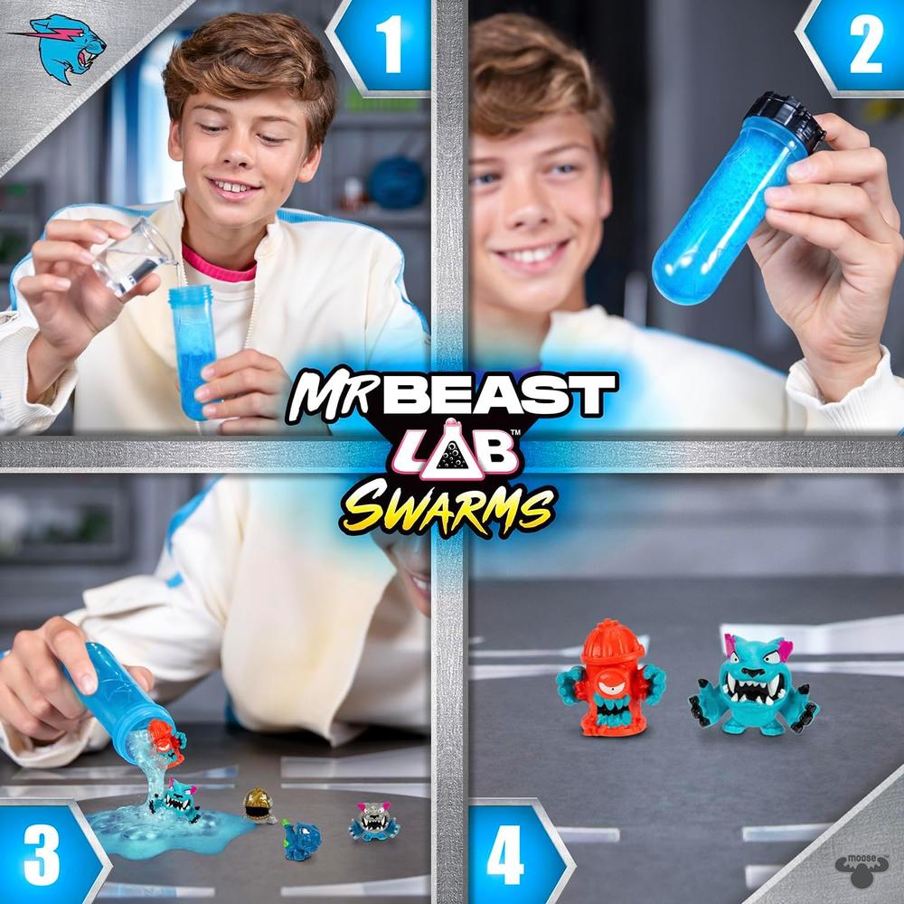 MRBEAST LAB SWARMS PACK 5 PERSONAJES DE 1' / 2.54 CM - 3