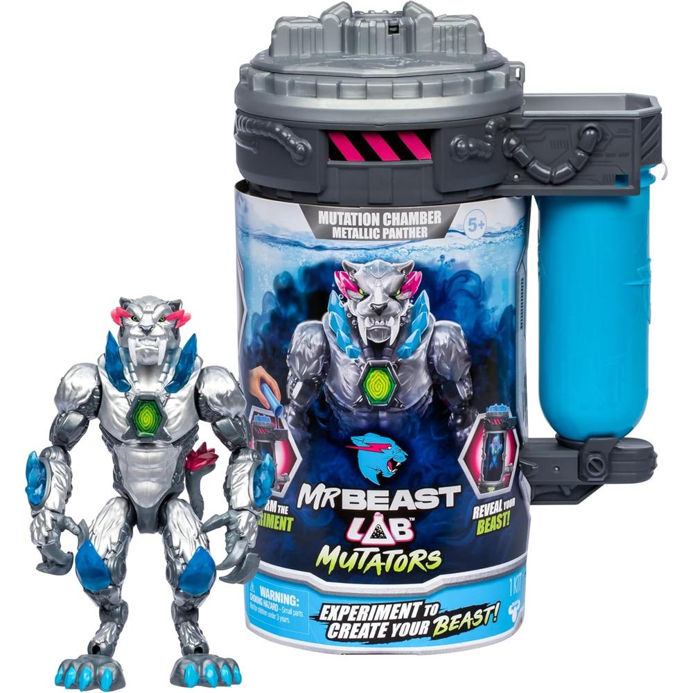 MRBEAST LAB MUTANTES FIGURA PANTERA METÁLICA - 1