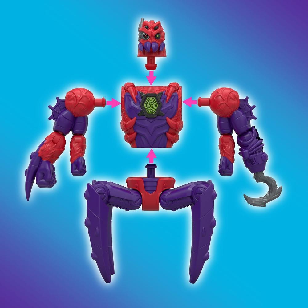 MRBEAST LAB HÍBRIDOS PACK MÚLTIPLE 2 FIGURAS Y PIEZAS PANTERA DRAGÓN - 5