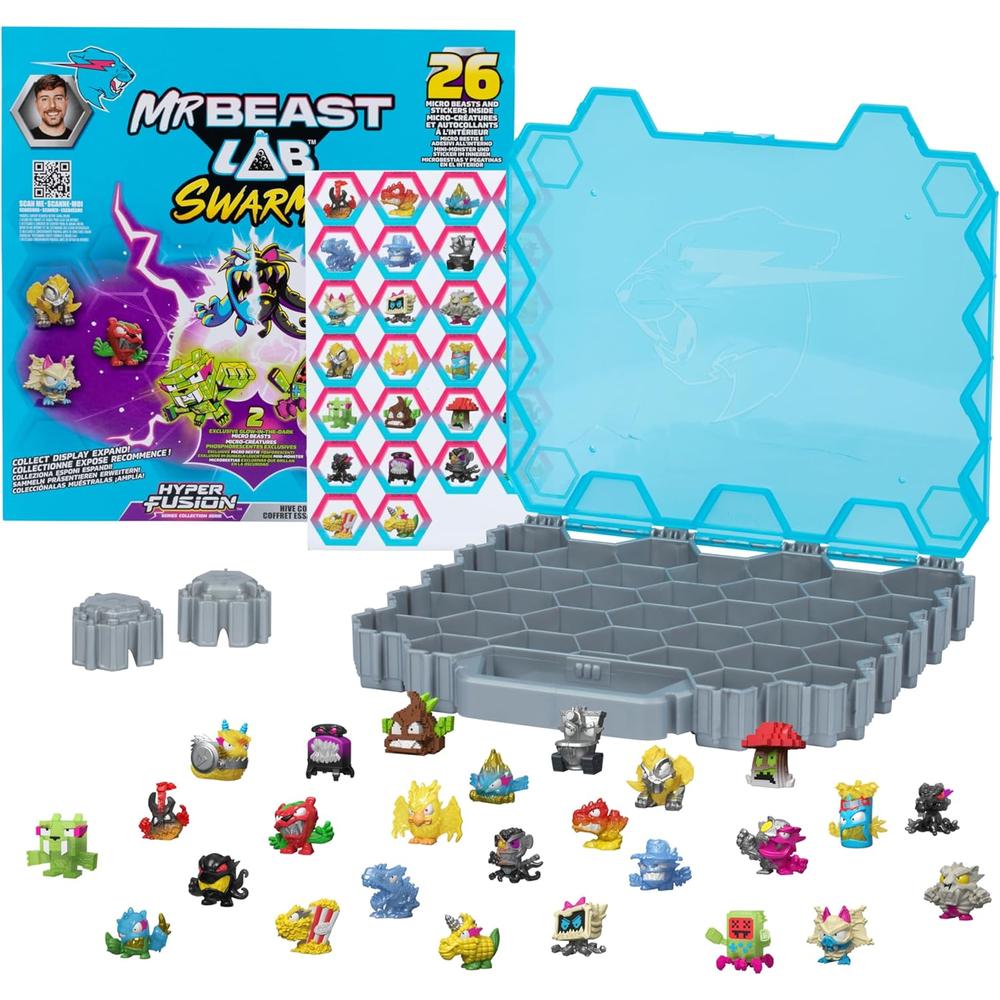 MRBEAST LAB COLMENA PACK COLECCIÓN MICROBESTIAS - 1