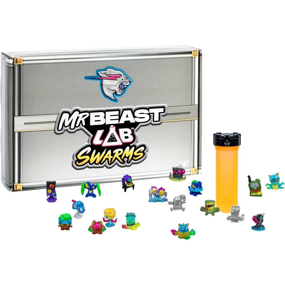 MRBEAST LAB SWARMS SERIE 2 ATÓMICO 18 MICROBESTIAS - 1