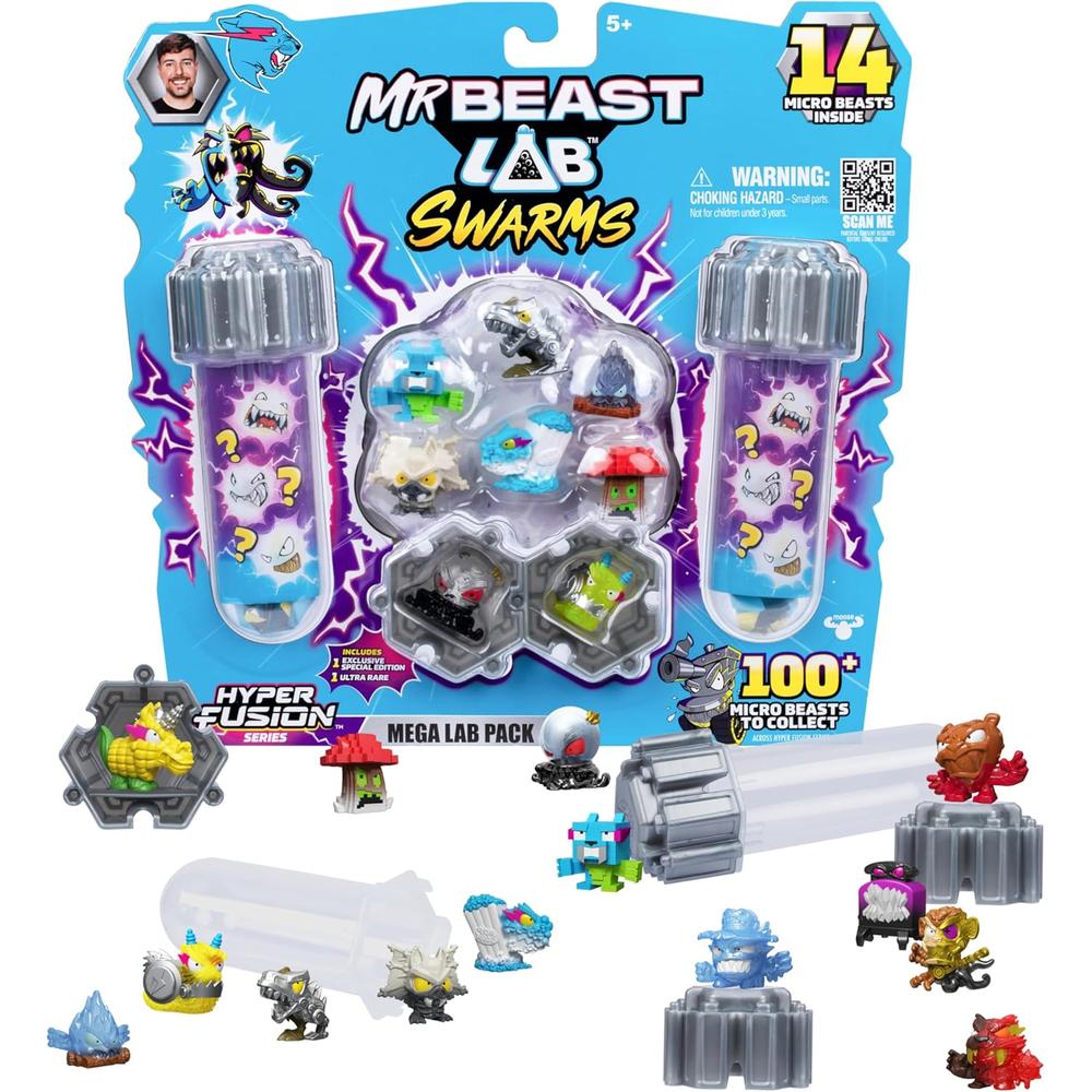 MRBEAST LAB SERIE 3 HIPERFUSIÓN PACK 14 MICROBESTIAS - 1