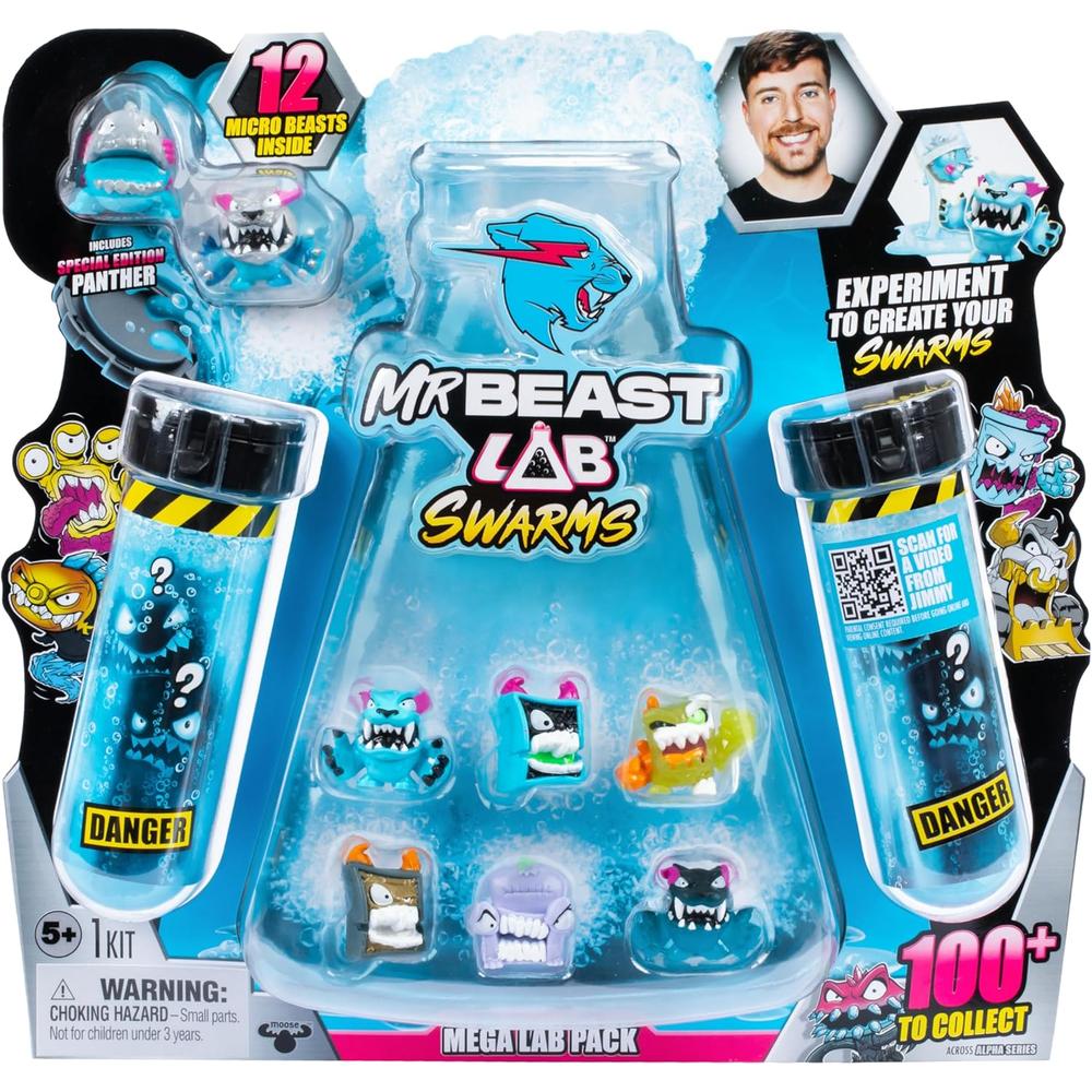 MRBEAST LAB MEGALABORATORIO SWARM PACK FIGURAS - 1