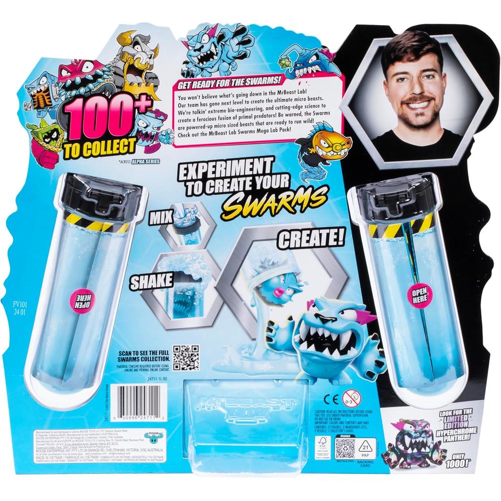 MRBEAST LAB MEGALABORATORIO SWARM PACK FIGURAS - 6