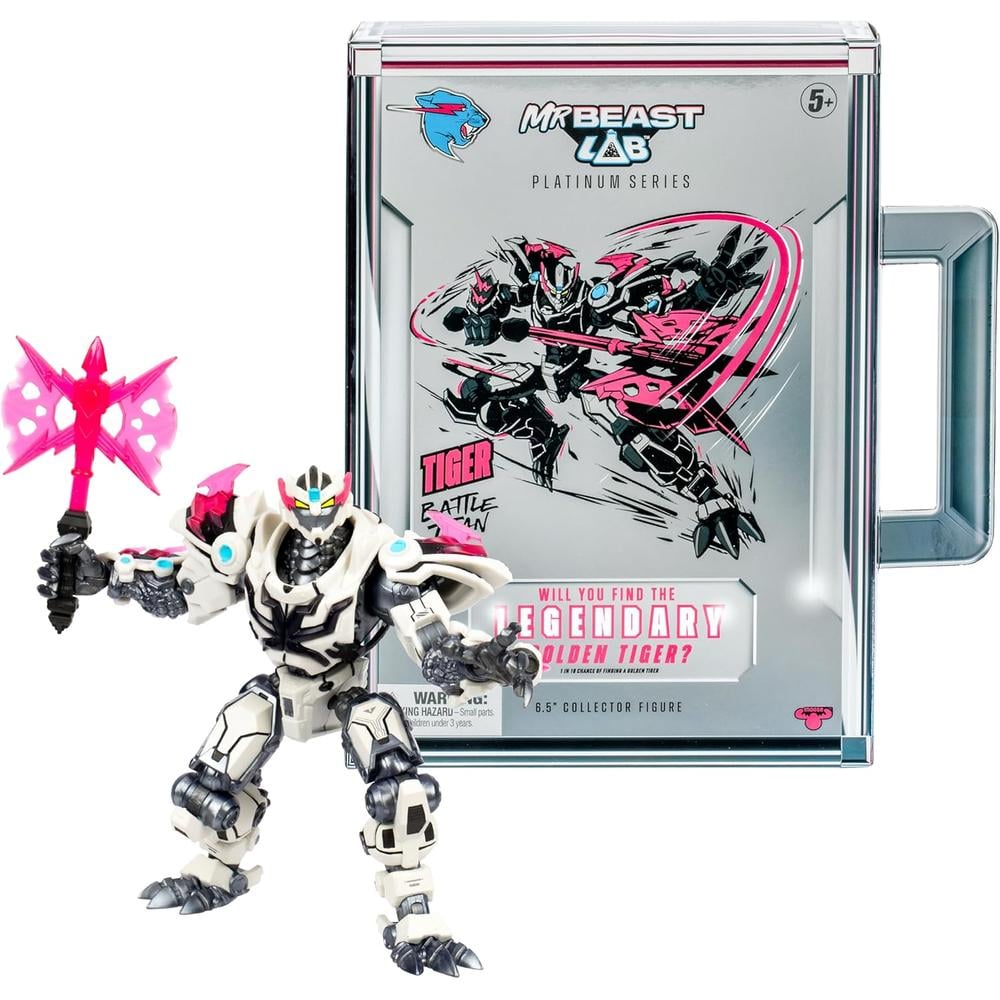 MRBEAST LAB PLATINUM TIGER BATTLE TITAN 6.5' / 16.5 CM - 1