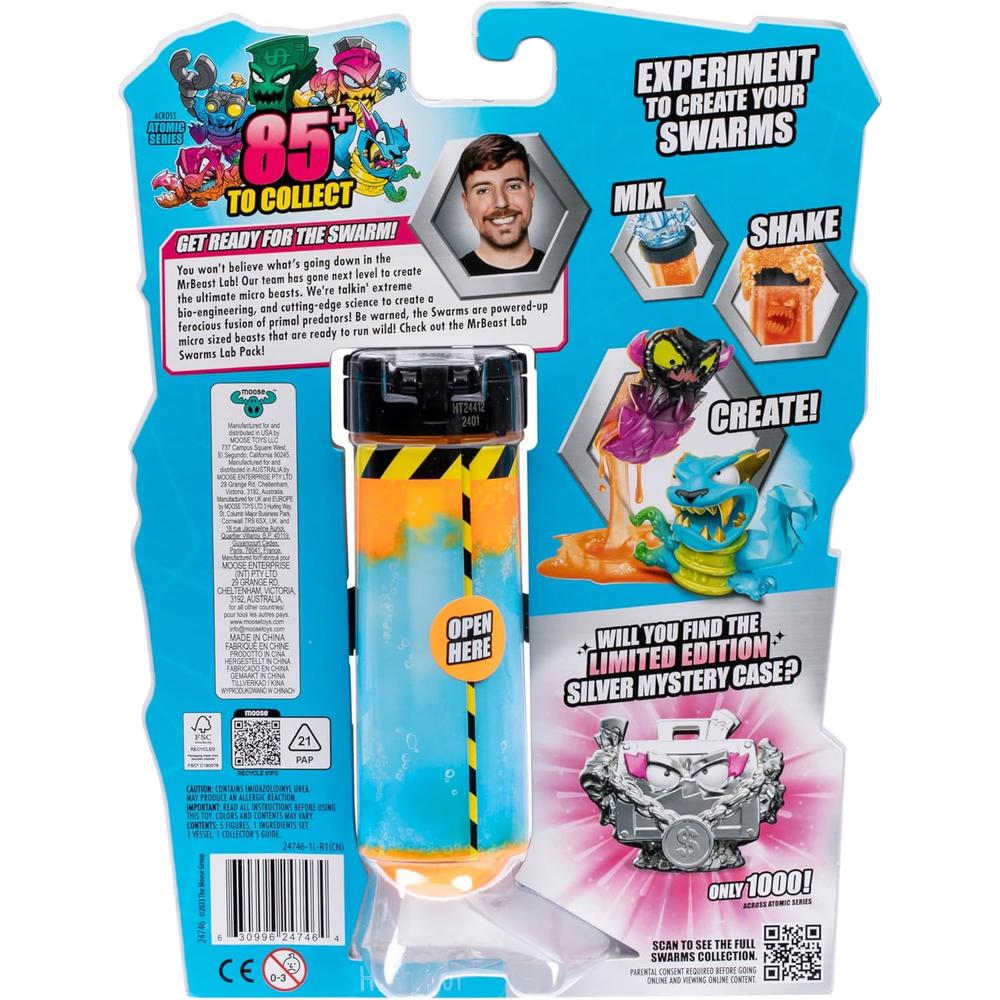 MRBEAST LAB SERIE 2 SWARMS PACK 5 MICROBESTIAS - 6