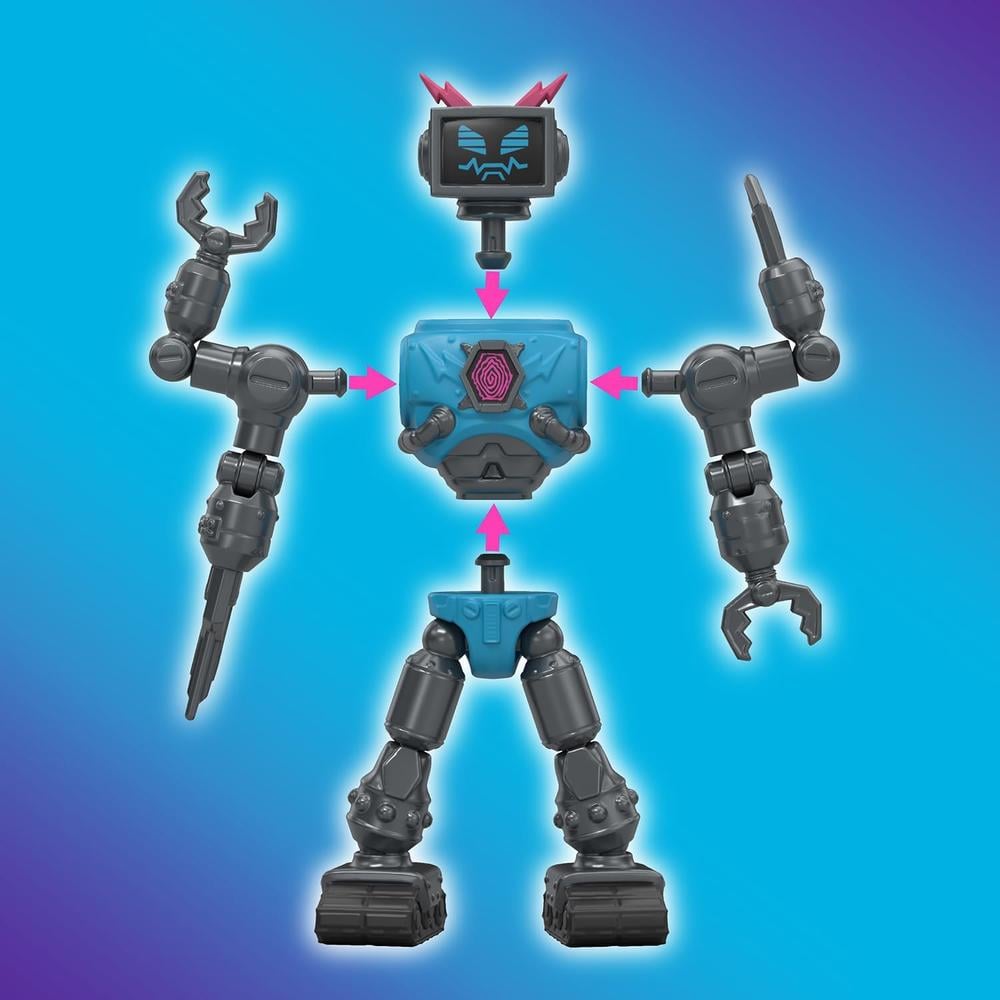 MRBEAST LAB HÍBRIDOS PACK MÚLTIPLE 2 FIGURAS COMBINABLES - 5