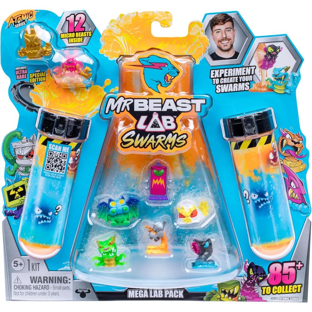 MRBEAST LAB SERIE 2 SWARMS ATÓMICA 12 FIGURAS - 1