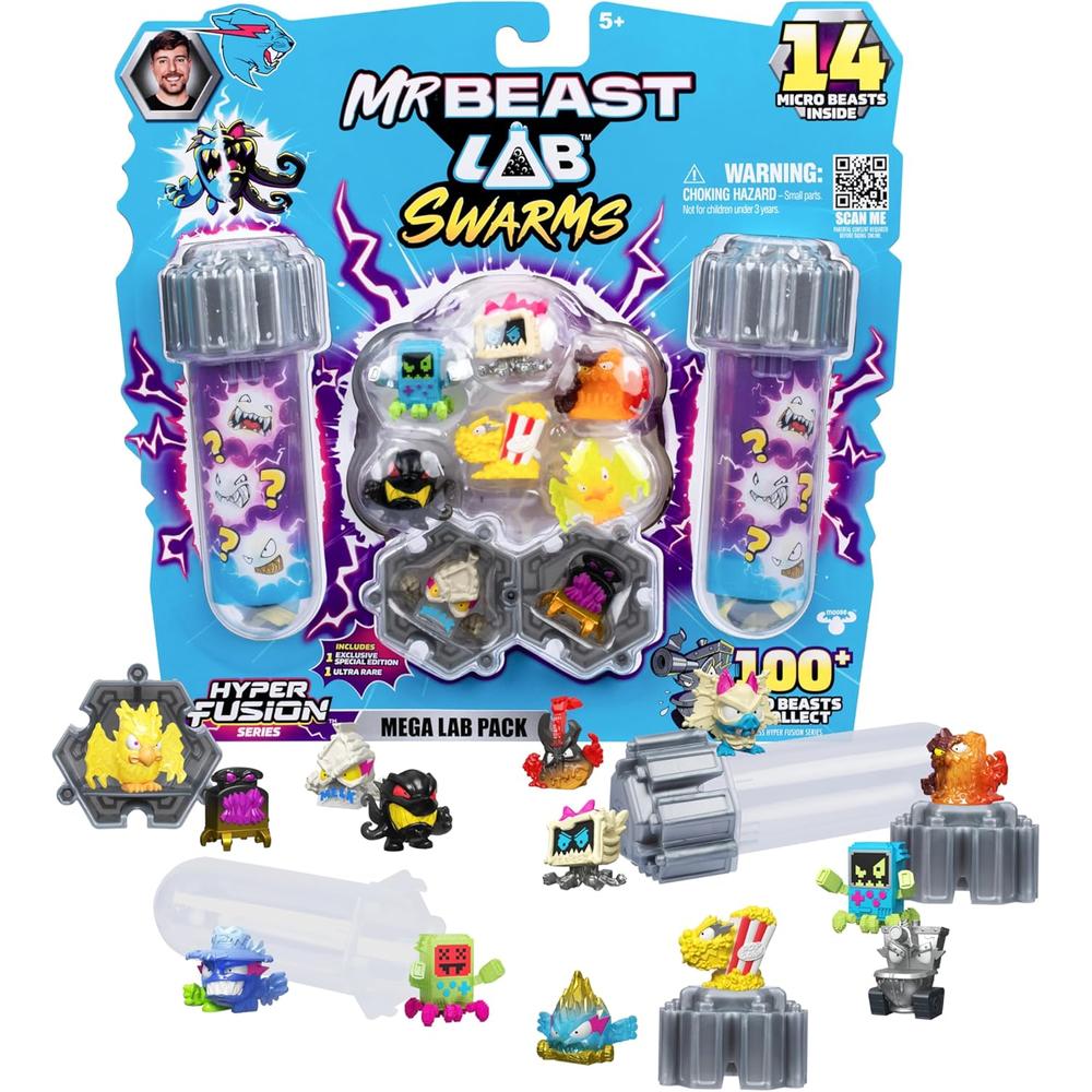 MRBEAST LAB SERIE 3 HIPERFUSIÓN PACK 14 COLECCIONABLES - 1
