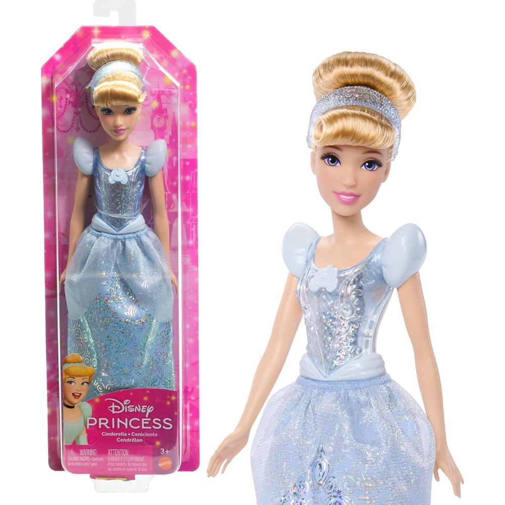 DISNEY CENICIENTA MUÑECA PRINCESA 11'/28 CM ARTICULADA - 1