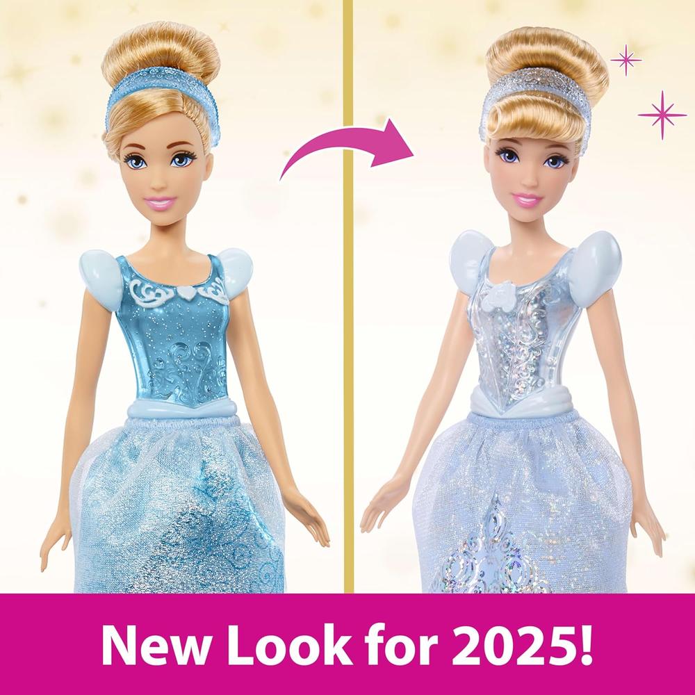 DISNEY CENICIENTA MUÑECA PRINCESA 11'/28 CM ARTICULADA - 3