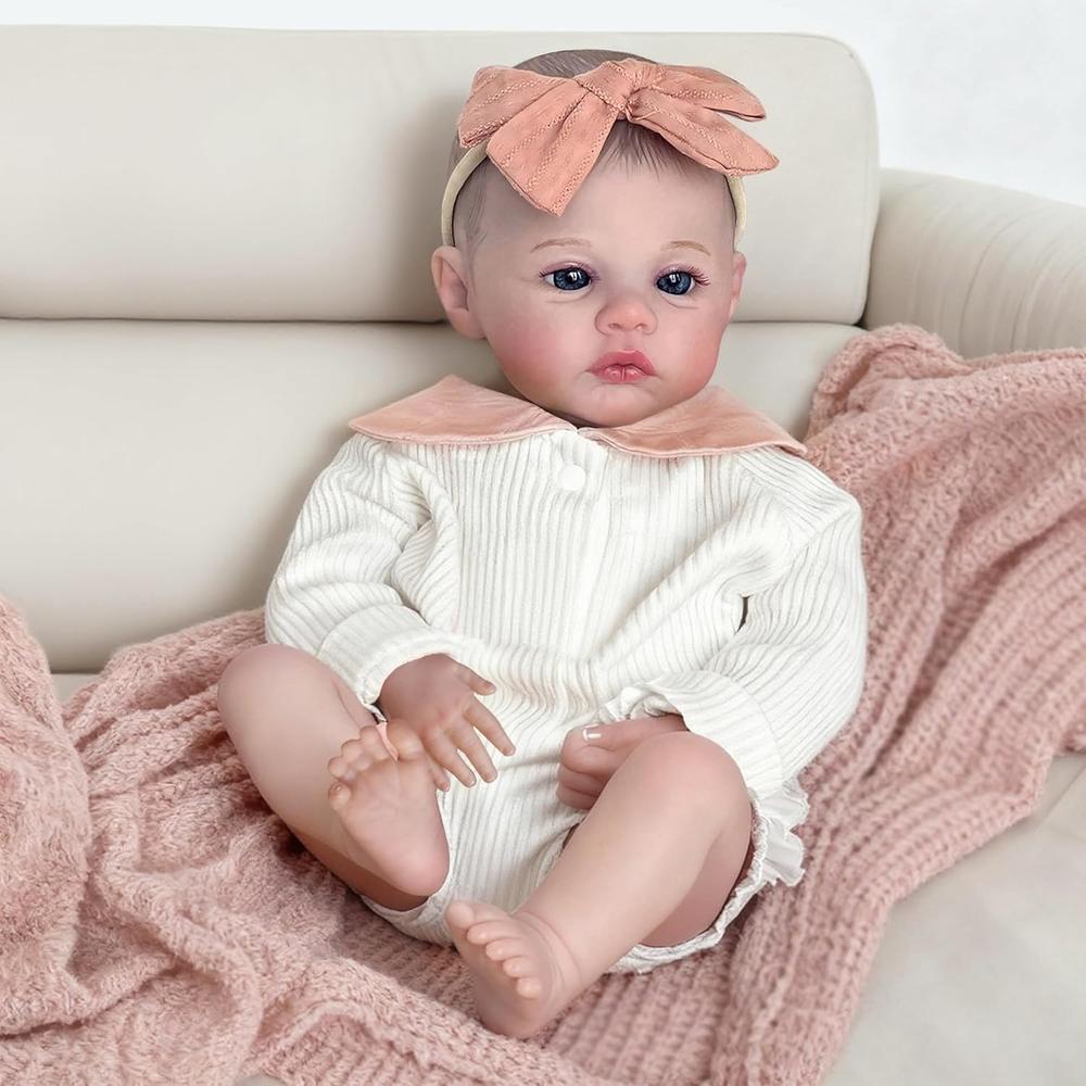 BEBÉ REALISTA REALISTA MUÑECA 18' / 46 CM CON ACCESORIOS - 1