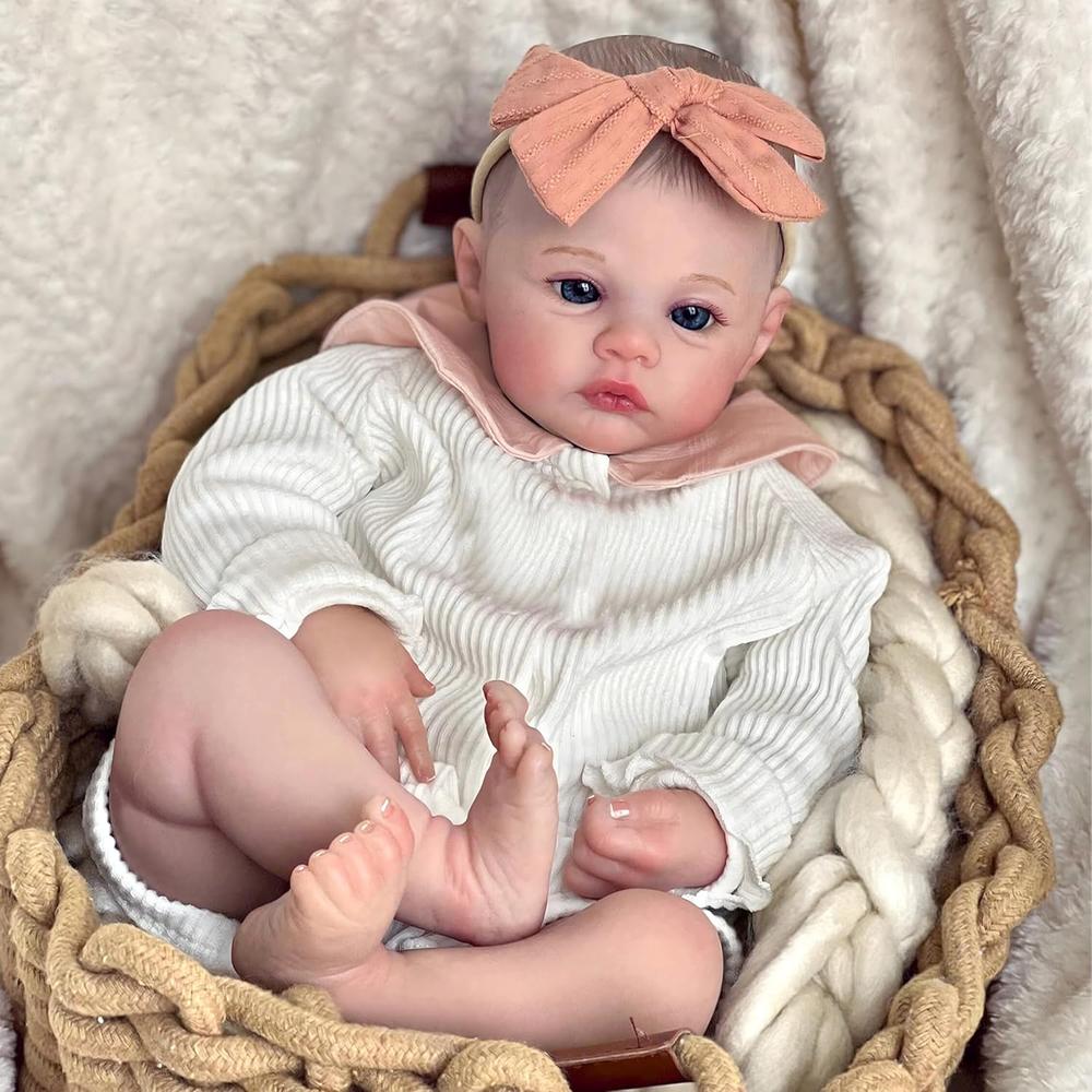 BEBÉ REALISTA REALISTA MUÑECA 18' / 46 CM CON ACCESORIOS - 3