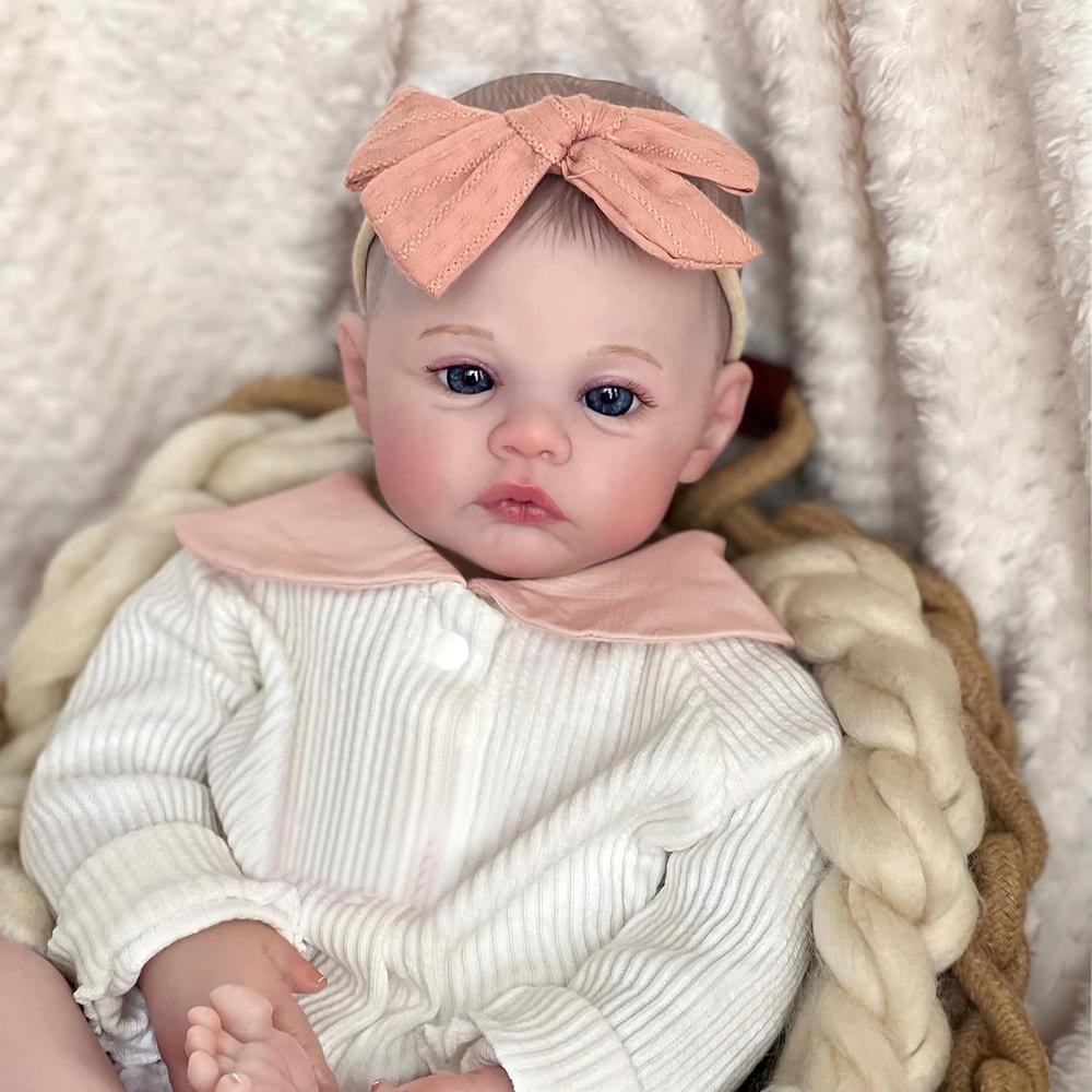 BEBÉ REALISTA REALISTA MUÑECA 18' / 46 CM CON ACCESORIOS - 5