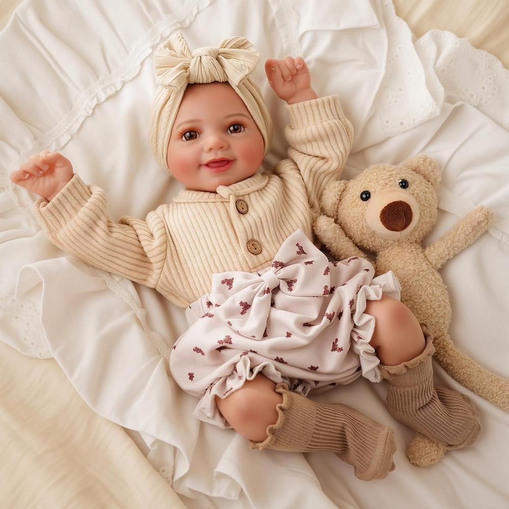 BABESIDE MUÑECA BEBÉ SUNNY 17' / 43 CM ARTICULADA CON ACCESORIOS - 1