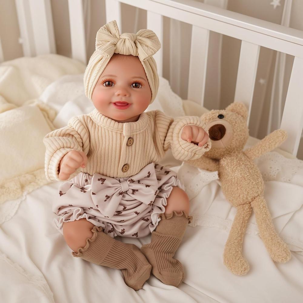 BABESIDE MUÑECA BEBÉ SUNNY 17' / 43 CM ARTICULADA CON ACCESORIOS - 2