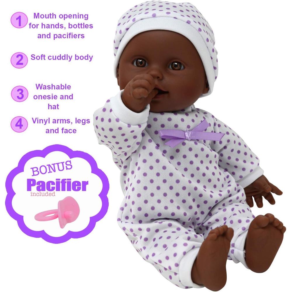 MUÑECA AFROAMERICANA 11'/28 CM CON ACCESORIOS - 3