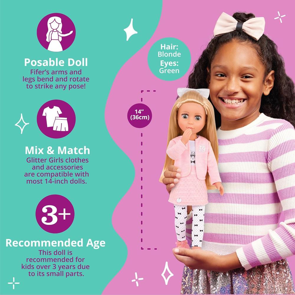 GLITTER GIRLS PACK DE 2 MUÑECAS DE MODA 14'/35 CM CON ACCESORIOS - 4