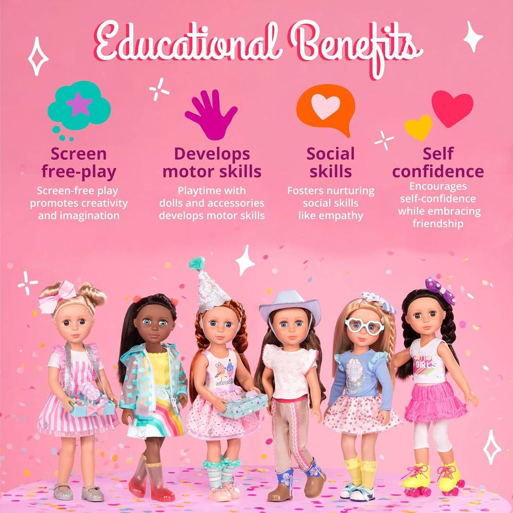 GLITTER GIRLS PACK DE 2 MUÑECAS DE MODA 14'/35 CM CON ACCESORIOS - 5