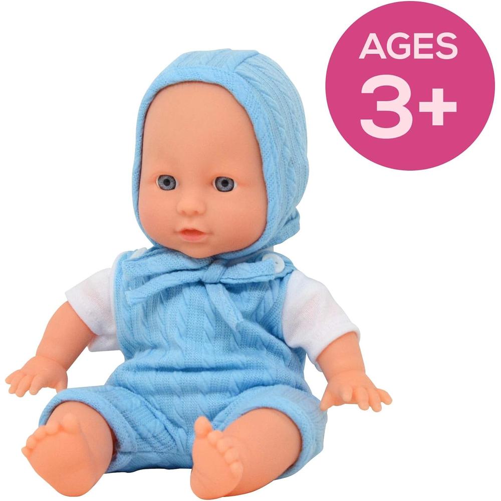 MUÑECA BEBÉ 12'/30 CM CON ACCESORIOS | AZUL - 2