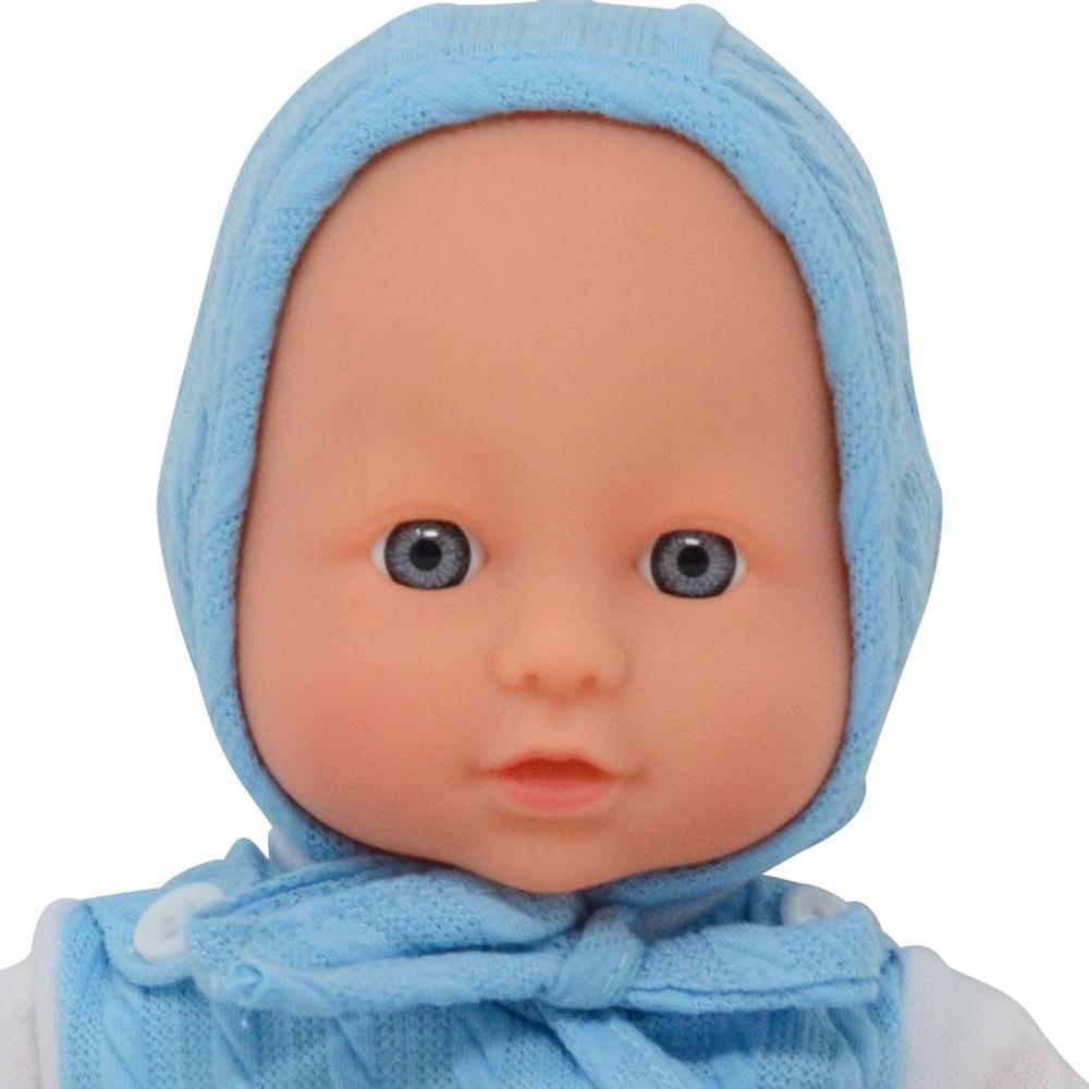 MUÑECA BEBÉ 12'/30 CM CON ACCESORIOS | AZUL - 4