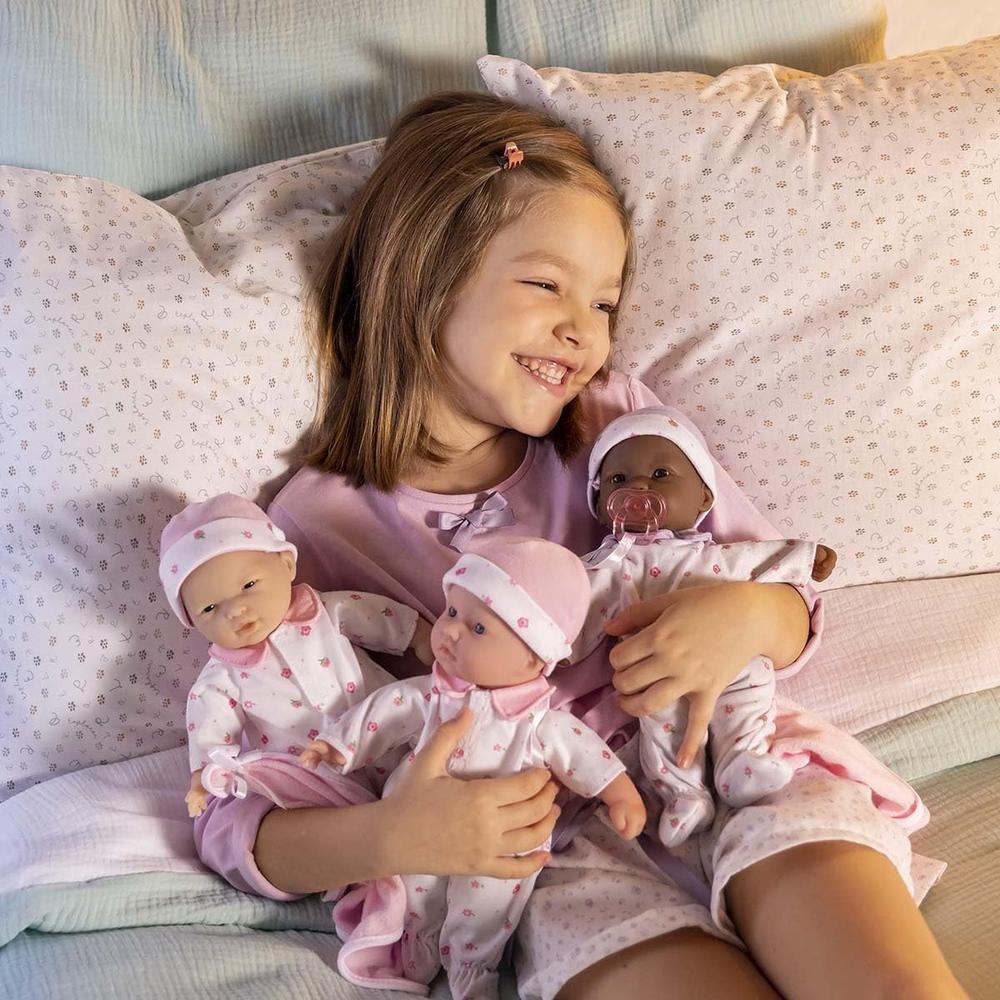 LA BABY MUÑECA BEBÉ 11'/28 CM | BLANCO/ROSA - 4