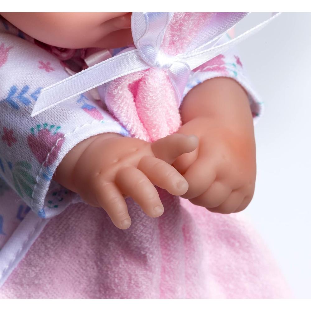 LA BABY MUÑECA BEBÉ 11'/28 CM | BLANCO/ROSA - 5