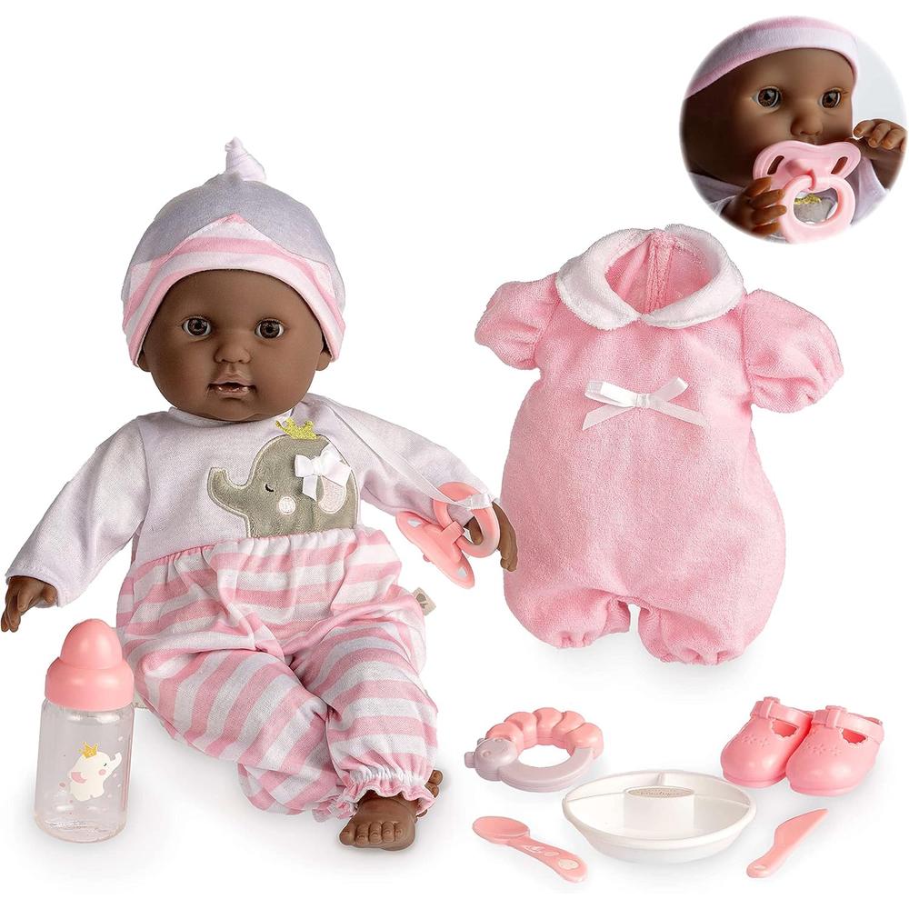 BERENGUER MUÑECA AFROAMERICANA 15'/38 CM CON ACCESORIOS - 1
