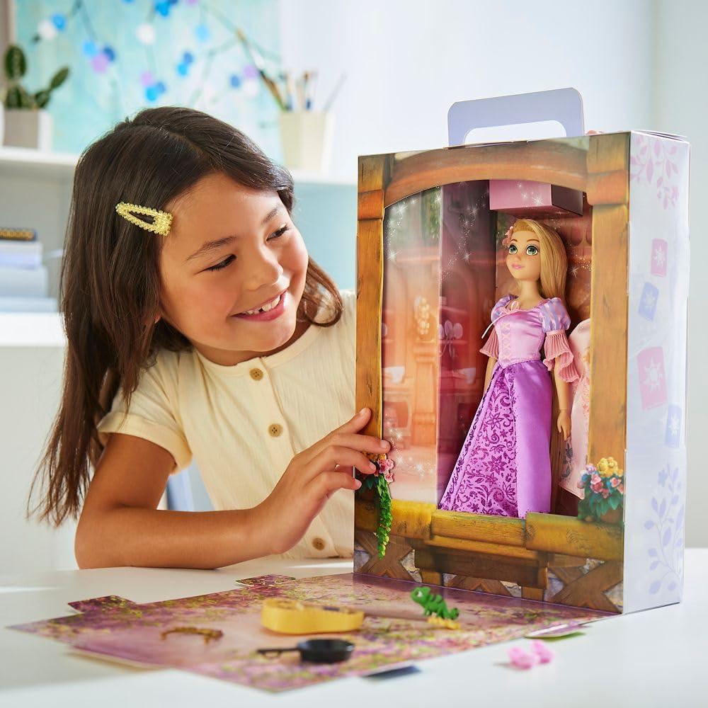 DISNEY RAPUNZEL MUÑECA PRINCESA 11'/28 CM CON ACCESORIOS - 5