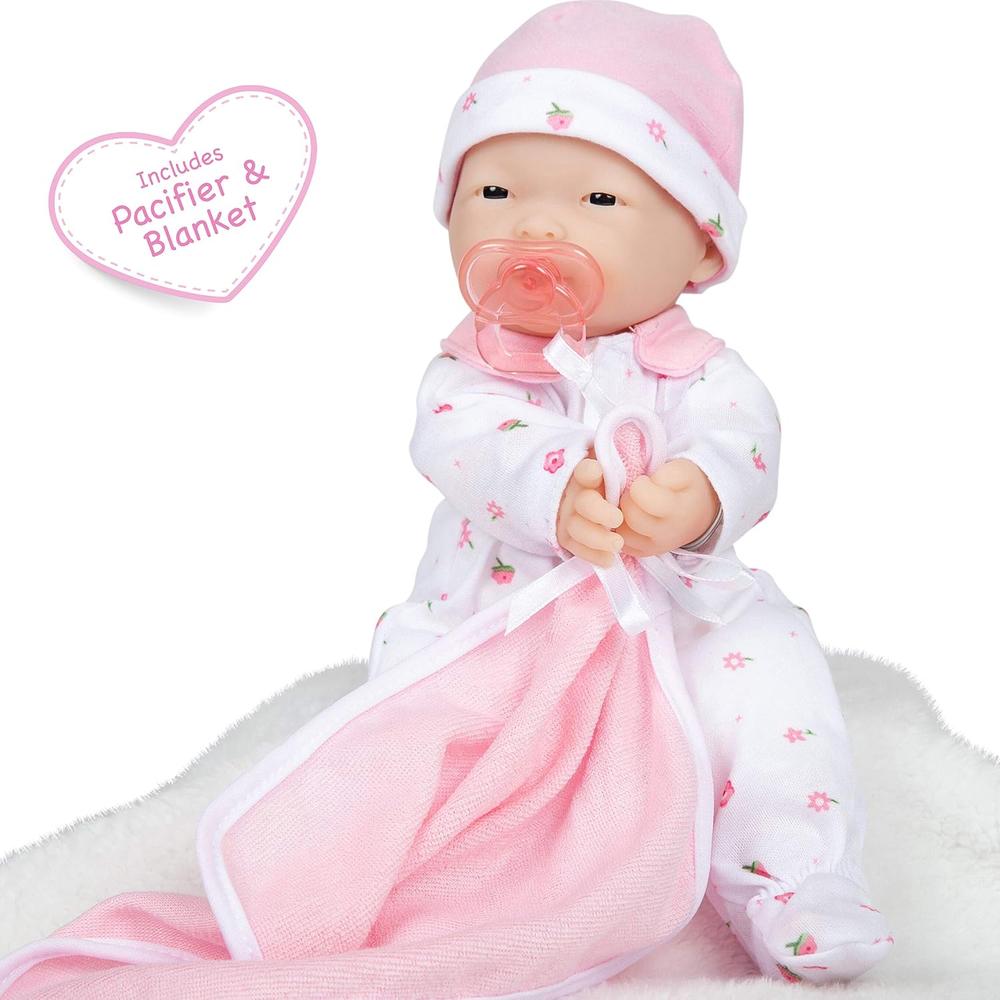 BERENGUER MUÑECA ASIÁTICA 11'/28 CM CON ACCESORIOS - 5