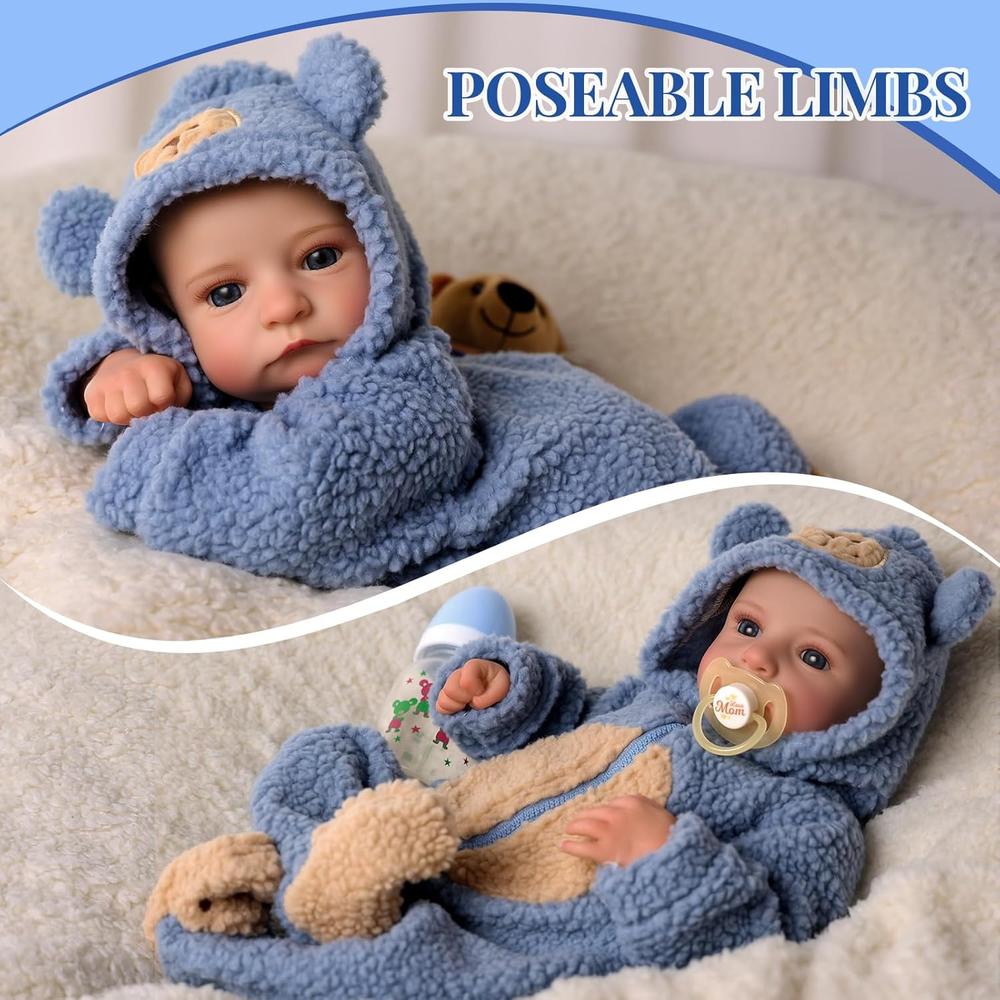 BABESIDE MUÑECA BEBÉ CUERPO COMPLETO 17' / 43.2 CM - 3