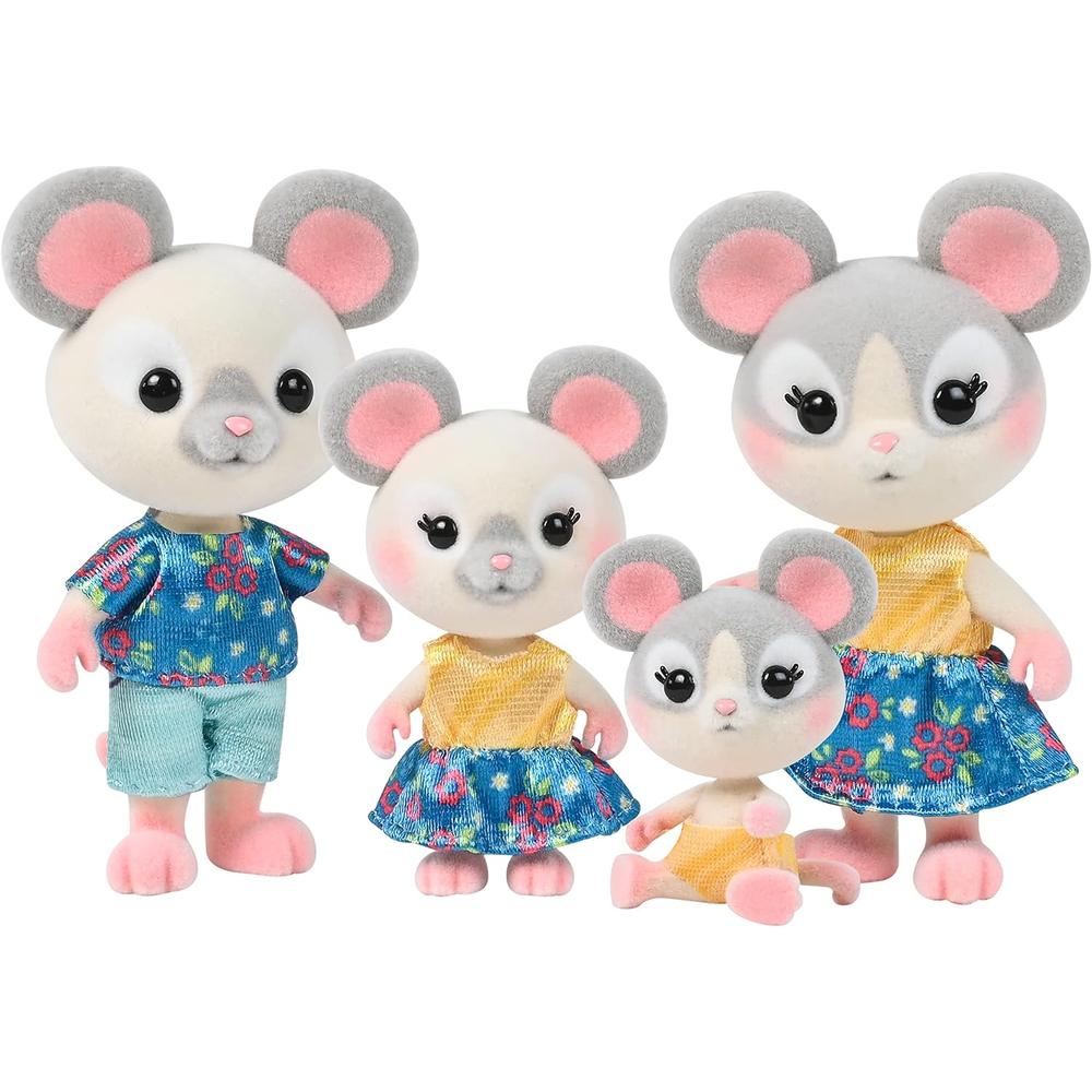 HONEY BEE ACRES PACK DE 4 RATONES 6-7 CM - 1