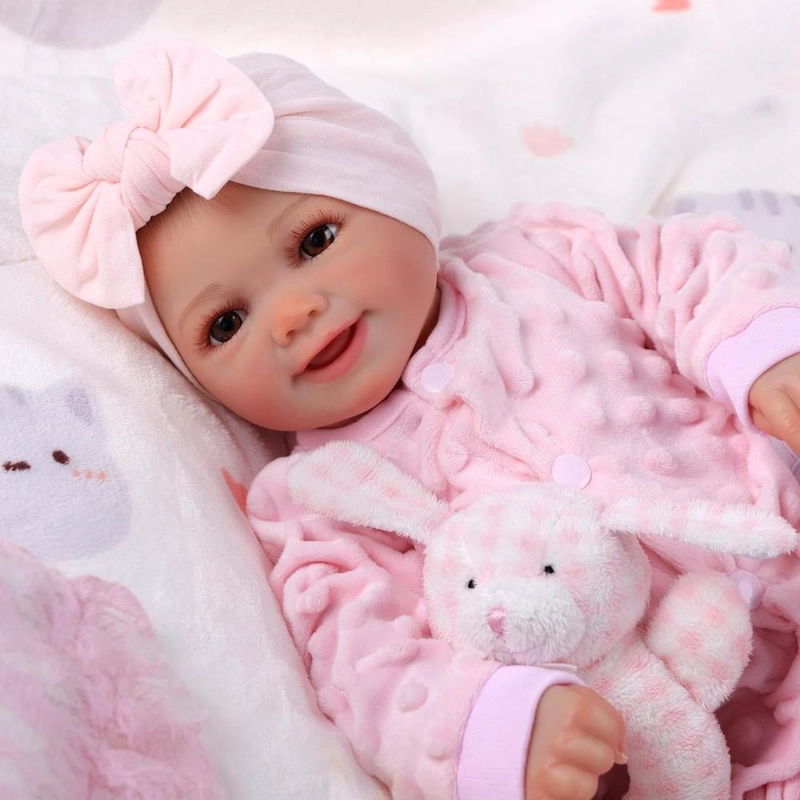 BABESIDE SUNNY MUÑECA BEBÉ REBORN 17'/43 CM CON ACCESORIOS