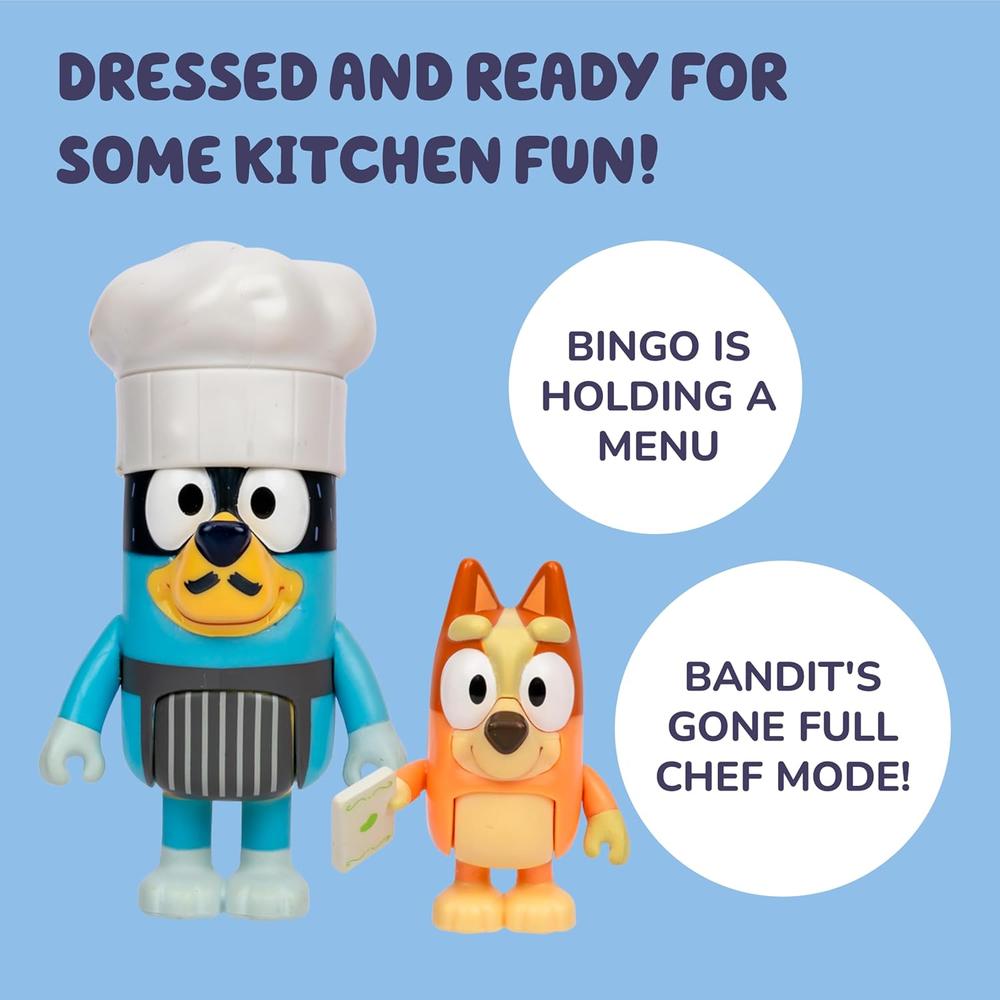 BLUEY FIGURAS JUEGO CHEF PAVLOVA 4 PIEZAS - 4
