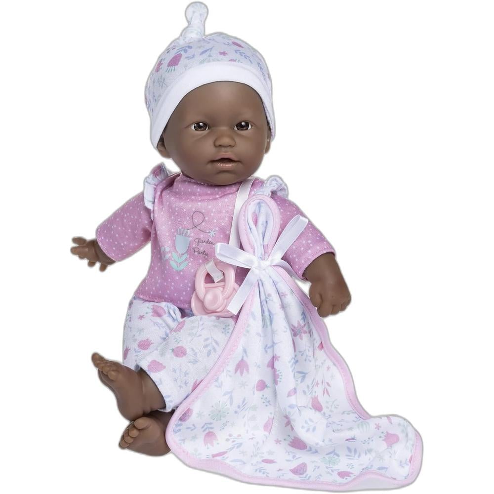 LA BABY MUÑECA AFROAMERICANA 11'/28 CM CON ACCESORIOS | RSA/BLANCO - 1