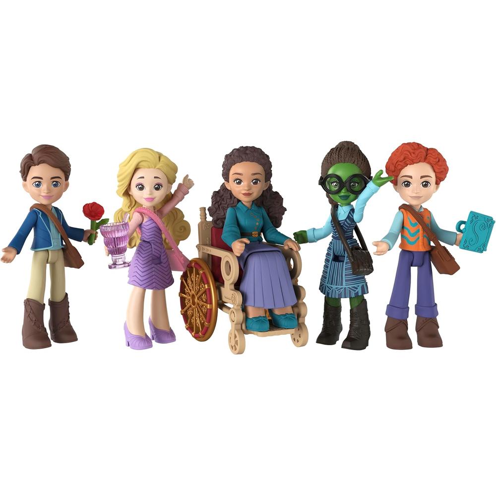 SHIZ MATTEL UNIVERSAL PICTURES, 5 MUÑECAS CON 9 ACCESORIOS - 2