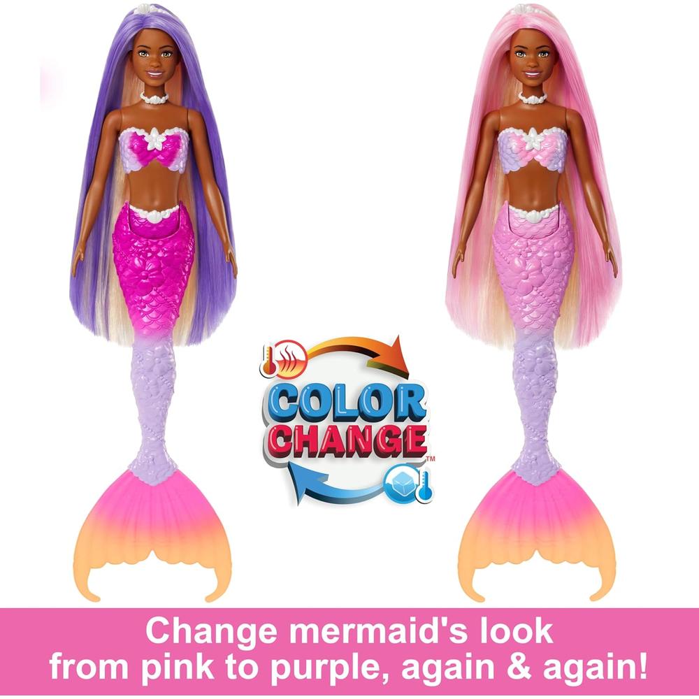 BARBIE BROOKLYN MUÑECA SIRENA 11'/28 CM CON ACCESORIOS - 3